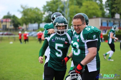 PLFA I: Tytani Lublin - Mustangs Płock 13:12