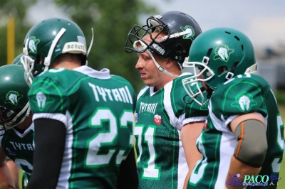 PLFA I: Tytani Lublin - Mustangs Płock 13:12