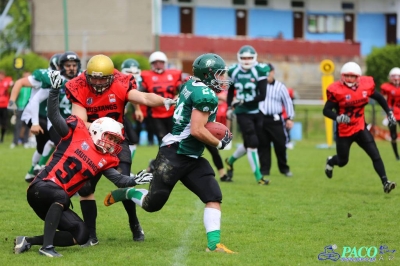 PLFA I: Tytani Lublin - Mustangs Płock 13:12