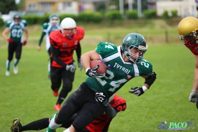 PLFA I: Tytani Lublin - Mustangs Płock 13:12