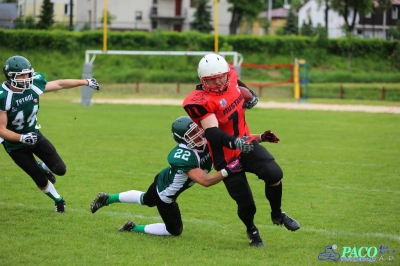 PLFA I: Tytani Lublin - Mustangs Płock 13:12