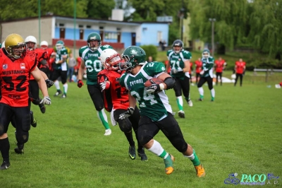 PLFA I: Tytani Lublin - Mustangs Płock 13:12