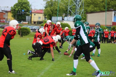 PLFA I: Tytani Lublin - Mustangs Płock 13:12