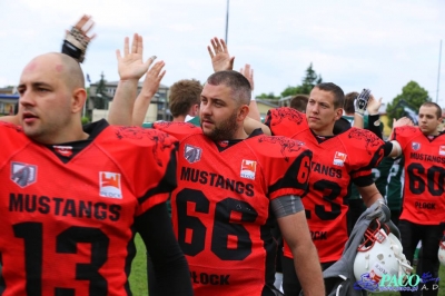 PLFA I: Tytani Lublin - Mustangs Płock 13:12