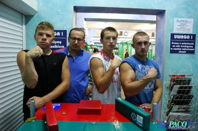 Łukasz Dobrzyński i Dawid Capała w KS Paco przygotowują się do mistrzostw świata w armwrestlingu