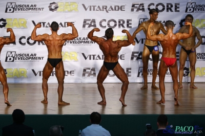 Kulturystyka mężczyzn ; 75 kg Debiuty PZKFiTS Ostrów Mazowiecka 2014_15