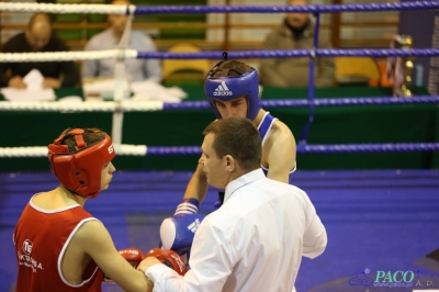 Towarzyski Mecz Bokserski - MKS II LO Chełm vs Klub Sportowy Paco: Kamil Wieczorek nie dał szans Dawidowi Wierciochow