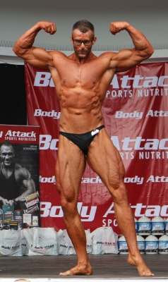 Klaudiusz Nocoń w VIII Zawodach w Kulturystyce i Fitness Sopot 2015 