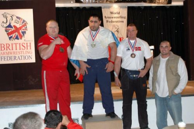 6 medali dla Polski w MŚ w Armwrestlingu Anglia